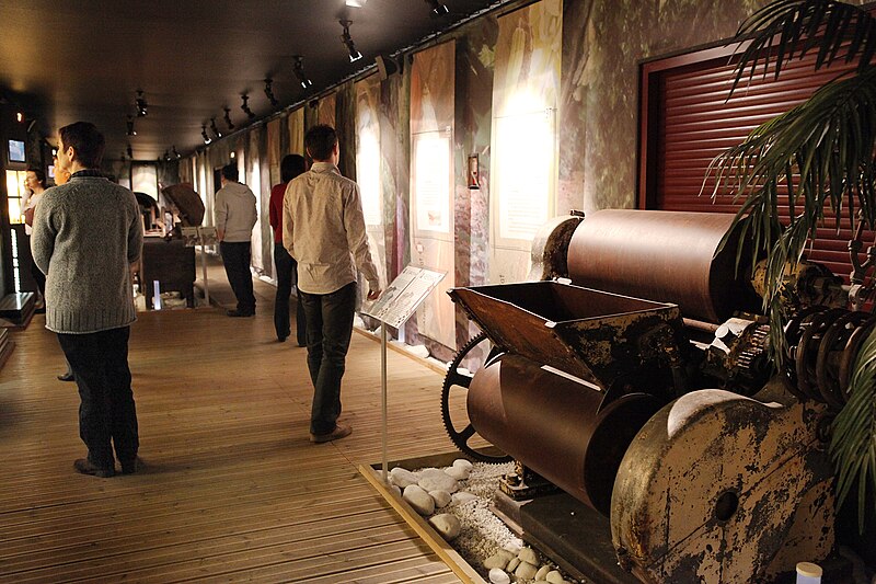 File:Parcours découverte Musée du Chocolat Atelier du Chocolat de Bayonne.jpg