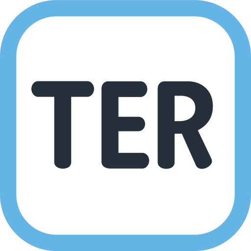 File:Paris transit icons - TER.svg