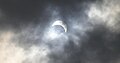 Eclipse parcial desde Calcuta, India