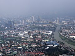 Pasig Manggahan-Rosario, Eastwood from air