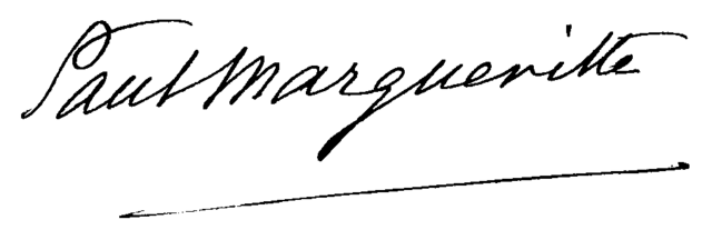 signature de Paul Margueritte