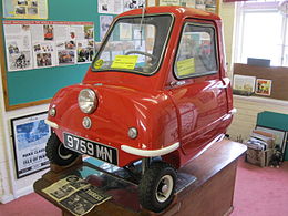 Peel P50 au Manx Transport Museum, Peel, Île de Man (7965563148) .jpg