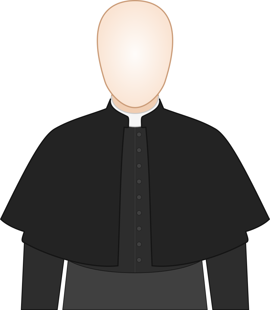 Pellegrina of a Roman Catholic Priest.