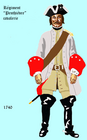 régiment de Penthièvre cavalerie de 1740 à 1757