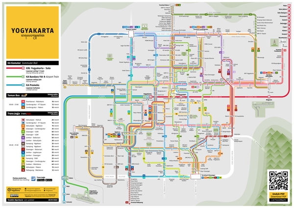 Yogyakarta Transit Map as of 28 January 2023 Peta Transportasi Umum Yogyakarta 28 Januari 2023.png