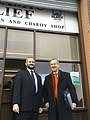 Peter Ricketts with the CEO of Islamic Relief International in Birmingham (2122834158).jpg