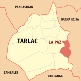 La Paz na Tarlac Coordenadas : 15°26'35"N, 120°43'44"E