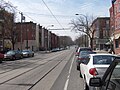 West Girard Avenue, Fairmount, Philadelphia, PA 19130, looking west, 2900 block