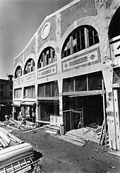 Rehabilitating Pike Place Market, 1975. Pike Place Market - rehabilitating Corner Market - 1975.jpg