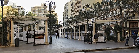 Plaça Major d'Alzira. Primer acte commemoratiu del 150 aniversari del Levante-EMV.jpg