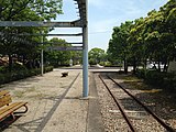 志免鉄道記念公園（ホームより）