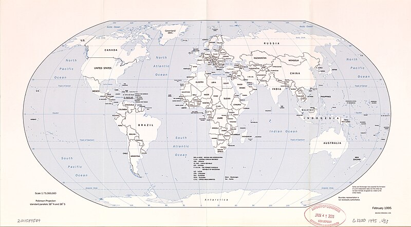 File:Political map of the world, February 1995. LOC 2011589549.jpg