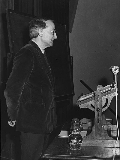Professor Oakeshott em 1964