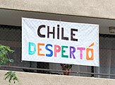 „Chile se probudilo“, jedna z nejčastějších frází během protestů