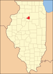 Putnam in 1839, reduced to its present borders