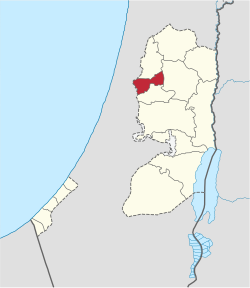 Qalqilya in Palestine.svg