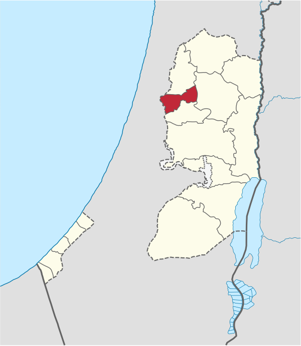 Qalqilya in Palestine.svg