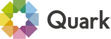 Logo used from 2017 to 2021 Quark logo 2017.svg