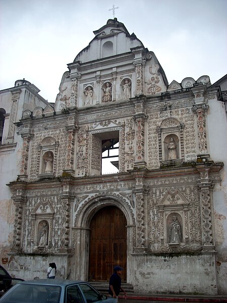 File:Quetzaltenango Cathedral Colonial facade.jpg