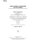 Thumbnail for File:REMOVING BARRIERS TO HOMEOWNERSHIP FOR NATIVE AMERICANS (IA gov.gpo.fdsys.CHRG-109hhrg31543).pdf