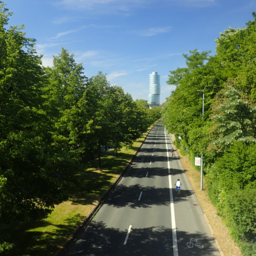Radweg Universitätsstraße