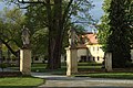 Čeština: Areál kláštera v Rajhradě, Jihomoravský kraj English: Inside of the Rajhrad monastery complex, South Moravian Region, CZ