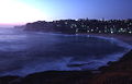 Bronte Beach aamunkoiton aikaan