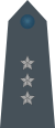Rank insignia of porucznik of the Air Force of Poland.svg