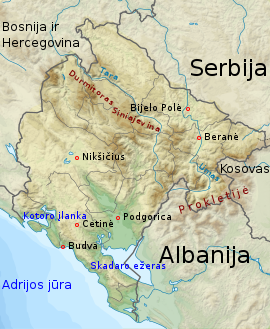 Relief Map of Montenegro LT.svg