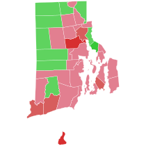 Results by municipality:
Fung
Fung--50-60%
Fung--60-70%
Fung--70-80%
Block
Block--50-60%
Block--60-70% Rhode Island Republican gubernatorial primary results by municipality, 2014.svg