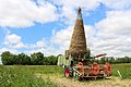 Giant Matador (2019). Land Art Event dichter op het land, Shokland / Holland