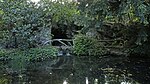 Gartenbrunnen im Garten