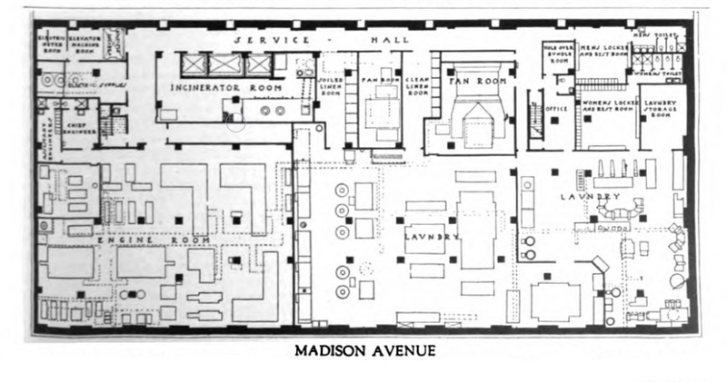 File:Roosevelt Hotel third basement floor plan.png