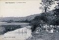 Rosporden : La vallée de l'Aven (carte postale, collection Villard)
