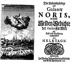 Die liebenswürdige und galante Noris, verko eldonita en1711, en Lepsiko.