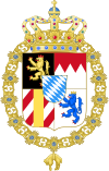 Royal Coat of Arms of the Kingdom of Bavaria since 1835 (Order of the Golden Fleece).svg