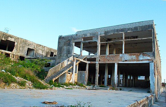 Ruins of an ancient abandoned building