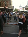 Rundle Mall planking (Australia) 2011.jpg