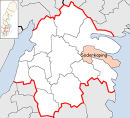 Söderköping – Localizzazione