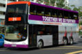 An SBS Transit B9TL with commemorative livery
