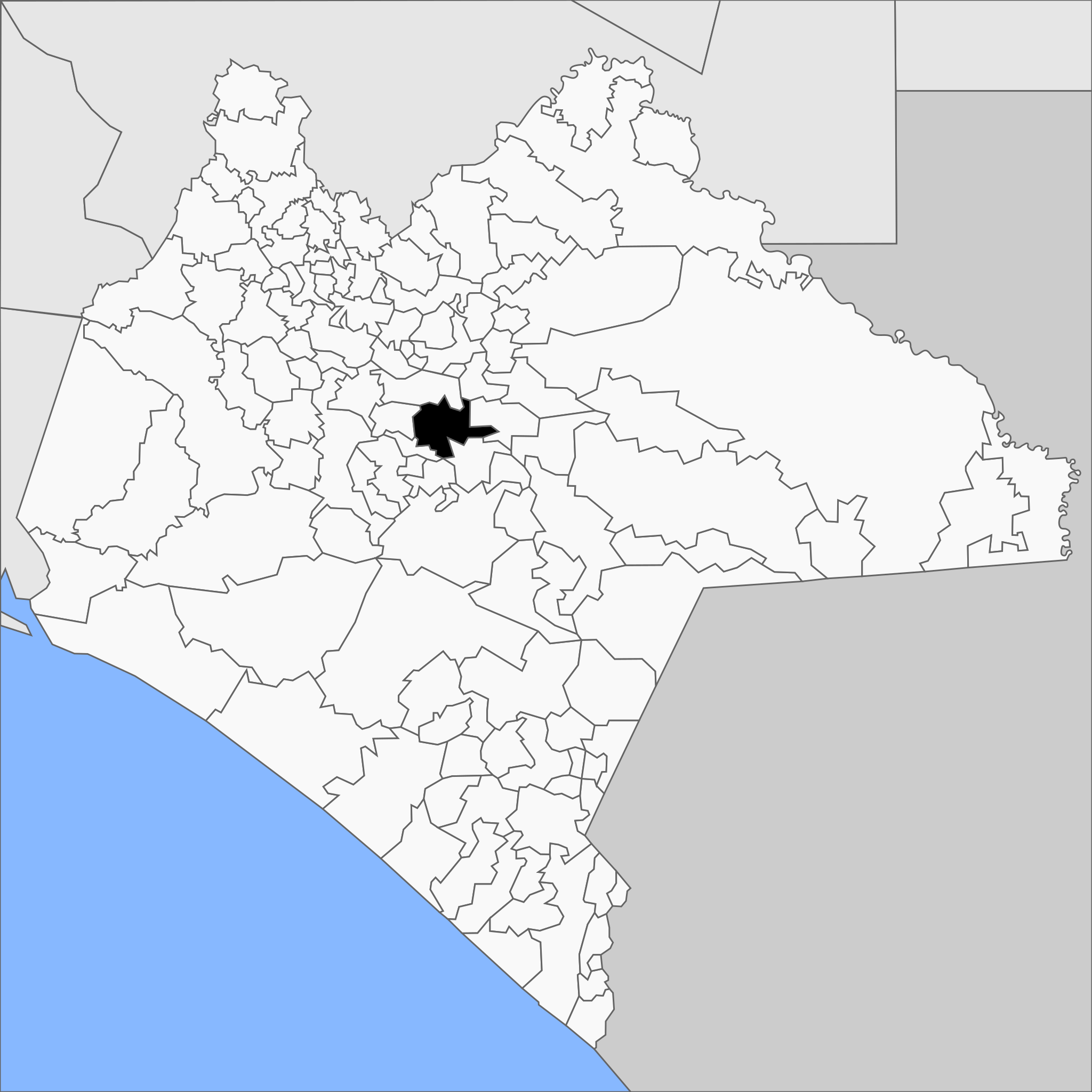 Introducir 85+ imagen mapa de san cristóbal de las casas chiapas