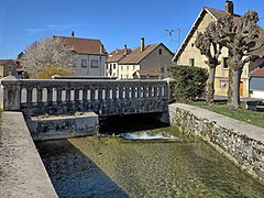 Pont sur le ruisseau de Buhin à Sancey-le-Long.