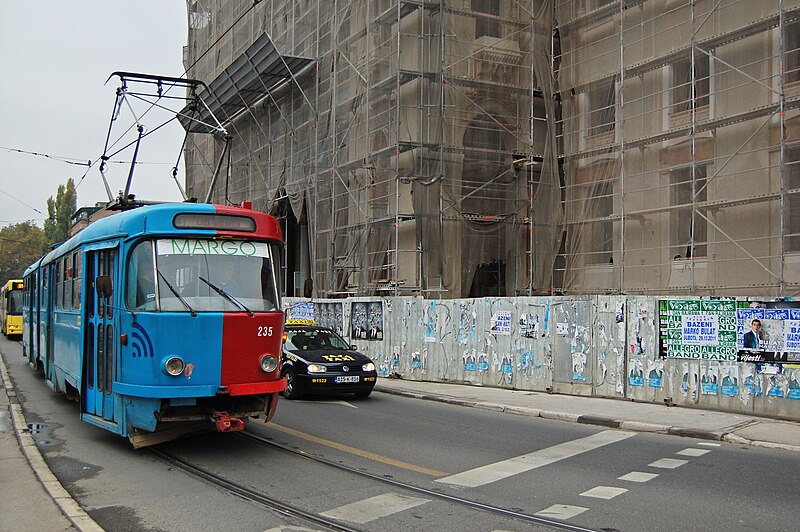 File:Sarajevo Tram-235 Line-3 2011-10-28.jpg