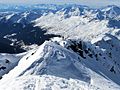 Berge der Sarntaler Alpen, valley Durnholzer Tal