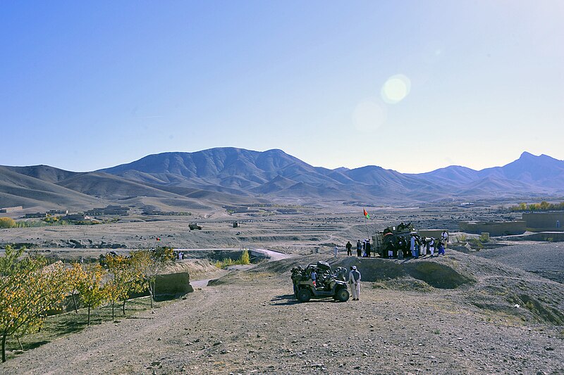 File:Sayedabad district patrol, Maidan Wardak, Afghanistan.jpg