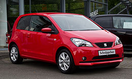 Seat Mii 1.0 Style - Frontansicht, 23. Septembre 2012, Düsseldorf.jpg