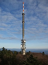 Fernseh- und Radiosendeturm auf dem Brotjacklriegel