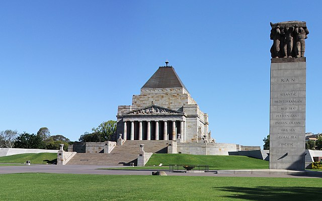 Image: Shrine of Remembrance 1 (cropped)