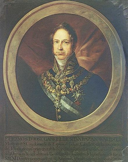 ホセ・ガブリエル・デ・シルバ・イ・バザン サンタクルス侯爵
José Gabriel de Silva y Bazán Marquess of Santa Cruz
