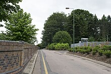 Site of Rocester station in 2018 Site of Rocester station in 2018, looking towards Uttoxeter.jpg